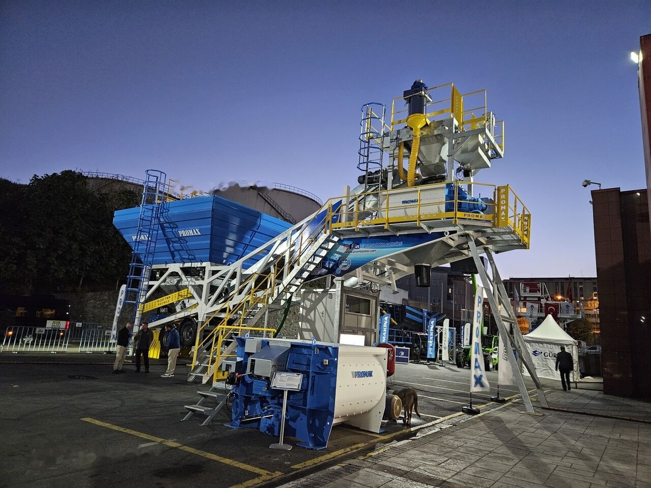 Promax Mobile Concrete Batching Plant M120-TWN (120m3/h) - Planta de hormigón: foto 2 Promax Mobile Concrete Batching Plant M120-TWN (120m3/h) - Planta de hormigón: foto 2