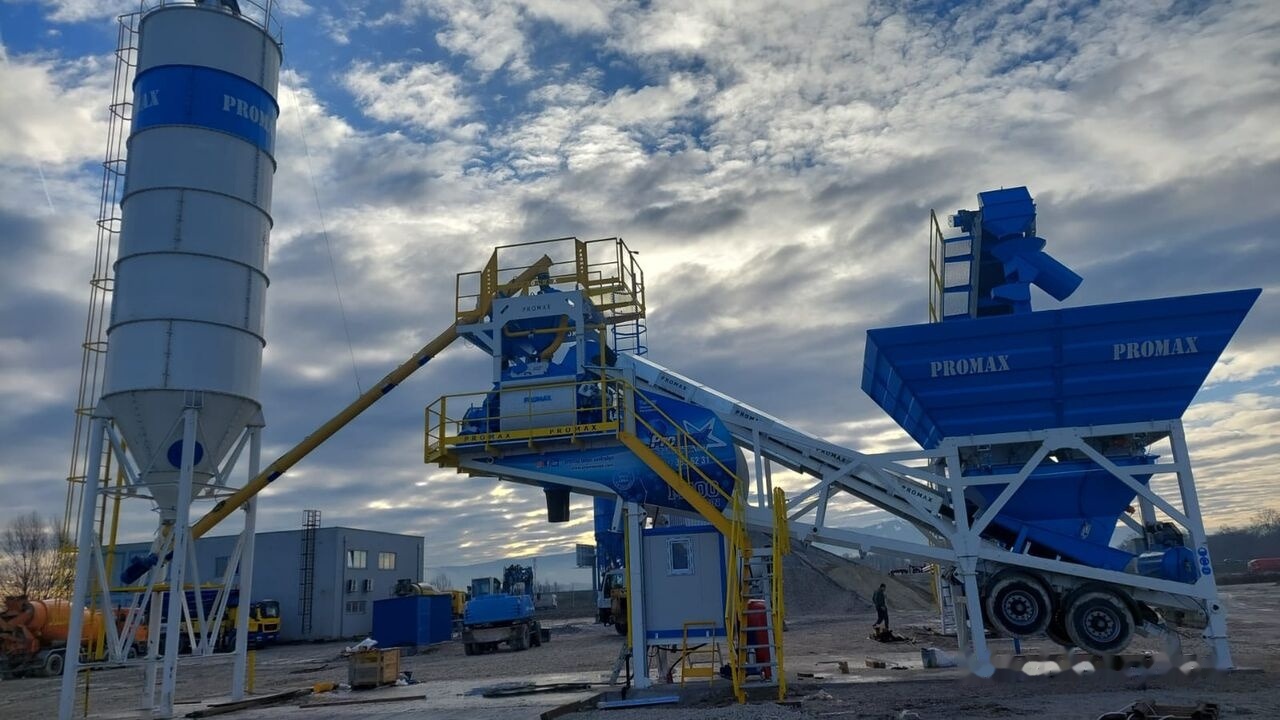 Promax Mobile Concrete Batching Plant PROMAX M100-TWN (100m³/h) - Planta de hormigón: foto 4 Promax Mobile Concrete Batching Plant PROMAX M100-TWN (100m³/h) - Planta de hormigón: foto 4