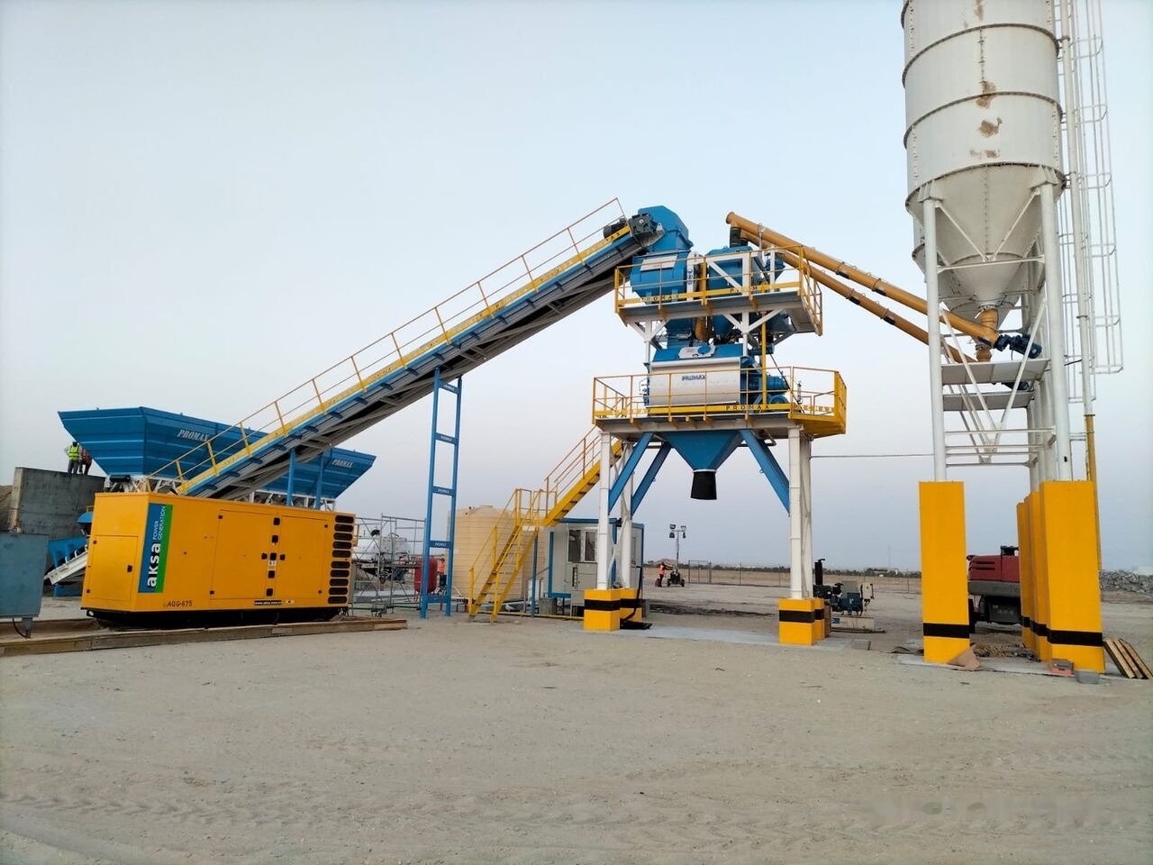 Planta de hormigón nuevo Promax Stationary Concrete Batching Plant S130-TWN (130m/h): foto 21 Planta de hormigón nuevo Promax Stationary Concrete Batching Plant S130-TWN (130m/h): foto 21