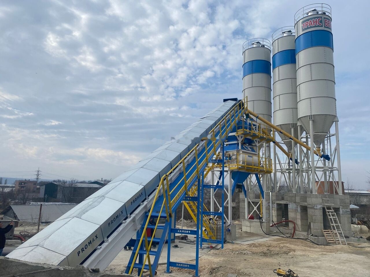 Planta de hormigón nuevo Promax Stationary Concrete Batching Plant S130-TWN (130m/h): foto 12 Planta de hormigón nuevo Promax Stationary Concrete Batching Plant S130-TWN (130m/h): foto 12