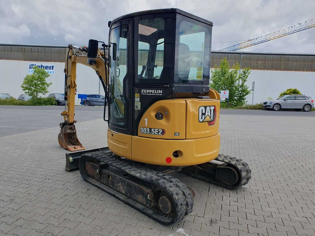CAT 303.5E2CR / nur 2.107h! / 1x Tieflöffel / 2021 - Miniexcavadora: foto 5 CAT 303.5E2CR / nur 2.107h! / 1x Tieflöffel / 2021 - Miniexcavadora: foto 5