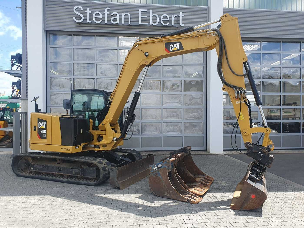 CAT 308CR / nur 3.272h! / Löffelpaket - Excavadora de cadenas: foto 1 CAT 308CR / nur 3.272h! / Löffelpaket - Excavadora de cadenas: foto 1
