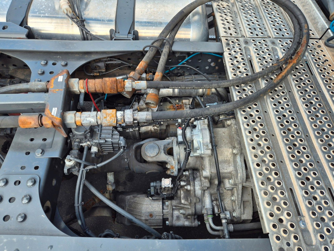 Cabeza tractora Mercedes-Benz Actros 1848 LS Hydraulik Reatarder Standklima: foto 10