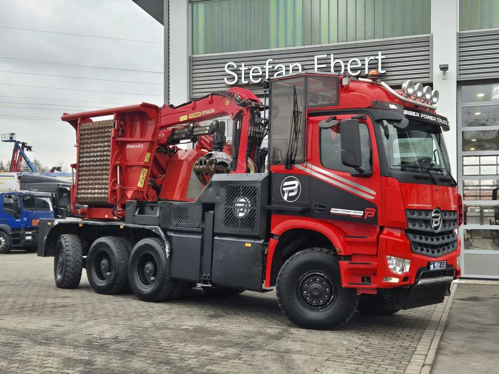 Mercedes-Benz TUROX 8x8 Eschlböck Biber 92 Holzhacker / 1.512h - Camión: foto 5 Mercedes-Benz TUROX 8x8 Eschlböck Biber 92 Holzhacker / 1.512h - Camión: foto 5