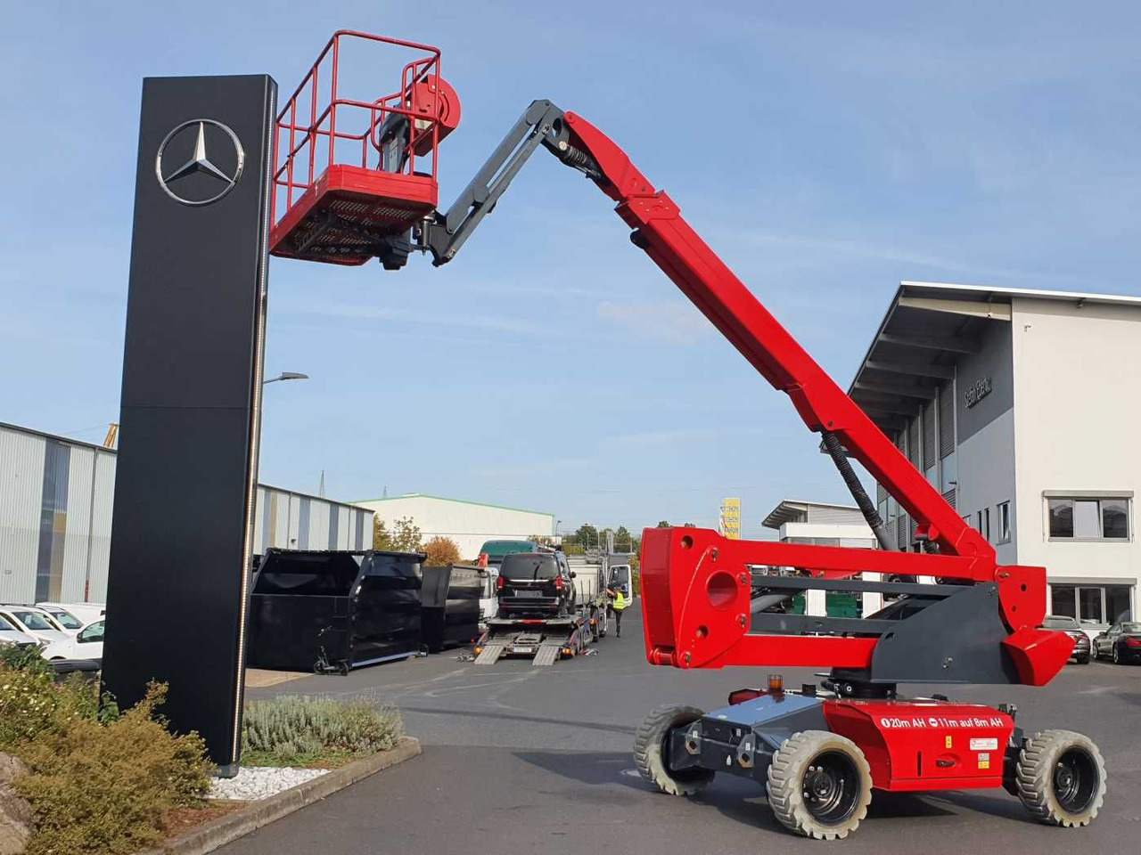 Dingli Magni GTBZ20AE 4x4 /20,2m / 327h /Elektro - Plataforma telescopica: foto 1 Dingli Magni GTBZ20AE 4x4 /20,2m / 327h /Elektro - Plataforma telescopica: foto 1