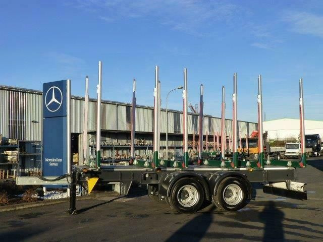 Ebert KHZA 18 Tandem-Kurzholz-Anhänger NEU Ebert KHZA 18 Tandem-Kurzholz-Anhänger NEU - Remolque maderero: foto 3 Ebert KHZA 18 Tandem-Kurzholz-Anhänger NEU Ebert KHZA 18 Tandem-Kurzholz-Anhänger NEU - Remolque maderero: foto 3