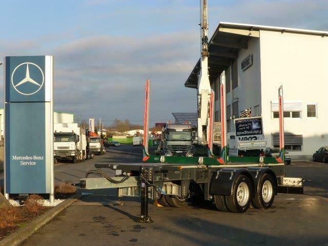 Ebert KHZA 18 Tandem-Kurzholz-Anhänger NEU Ebert KHZA 18 Tandem-Kurzholz-Anhänger NEU - Remolque maderero: foto 5 Ebert KHZA 18 Tandem-Kurzholz-Anhänger NEU Ebert KHZA 18 Tandem-Kurzholz-Anhänger NEU - Remolque maderero: foto 5