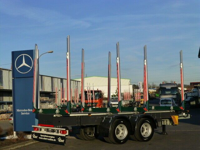 Ebert KHZA 18 Tandem-Kurzholz-Anhänger NEU Ebert KHZA 18 Tandem-Kurzholz-Anhänger NEU - Remolque maderero: foto 2 Ebert KHZA 18 Tandem-Kurzholz-Anhänger NEU Ebert KHZA 18 Tandem-Kurzholz-Anhänger NEU - Remolque maderero: foto 2