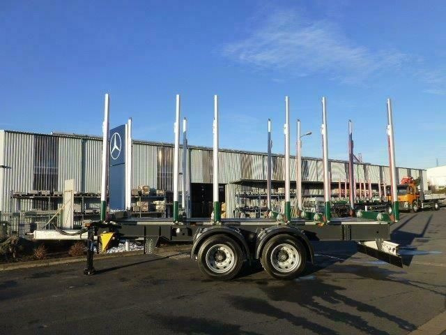 Ebert KHZA 18 Tandem-Kurzholz-Anhänger NEU Ebert KHZA 18 Tandem-Kurzholz-Anhänger NEU - Remolque maderero: foto 4 Ebert KHZA 18 Tandem-Kurzholz-Anhänger NEU Ebert KHZA 18 Tandem-Kurzholz-Anhänger NEU - Remolque maderero: foto 4