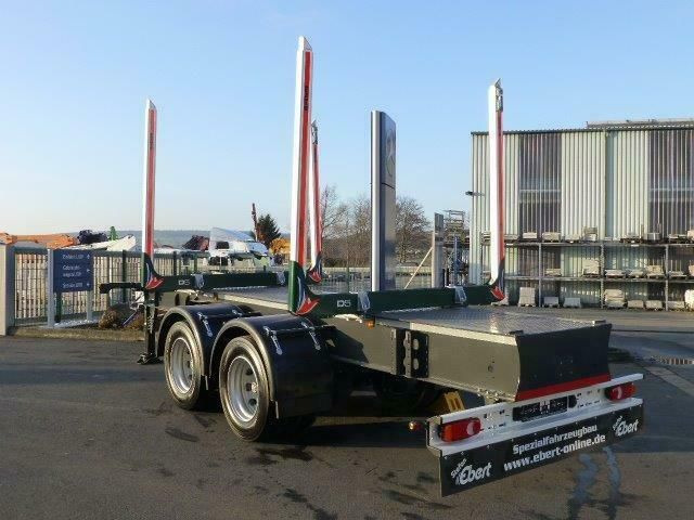 Ebert KHZA 18 Tandem-Kurzholz-Anhänger NEU Ebert KHZA 18 Tandem-Kurzholz-Anhänger NEU - Remolque maderero: foto 3 Ebert KHZA 18 Tandem-Kurzholz-Anhänger NEU Ebert KHZA 18 Tandem-Kurzholz-Anhänger NEU - Remolque maderero: foto 3