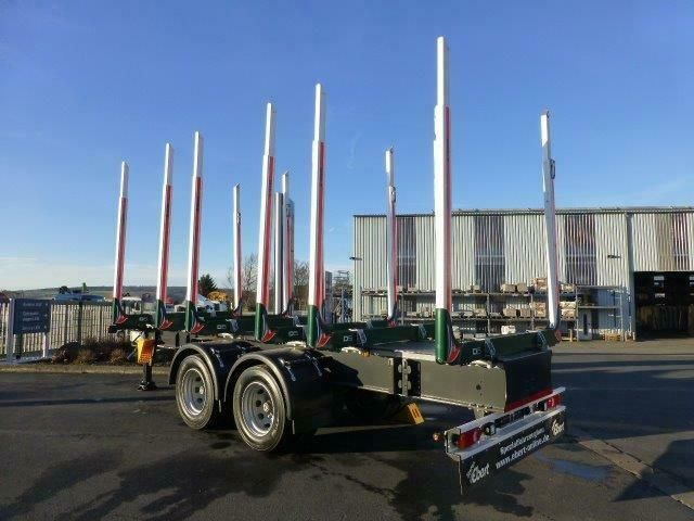 Ebert KHZA 18 Tandem-Kurzholz-Anhänger NEU Ebert KHZA 18 Tandem-Kurzholz-Anhänger NEU - Remolque maderero: foto 5 Ebert KHZA 18 Tandem-Kurzholz-Anhänger NEU Ebert KHZA 18 Tandem-Kurzholz-Anhänger NEU - Remolque maderero: foto 5