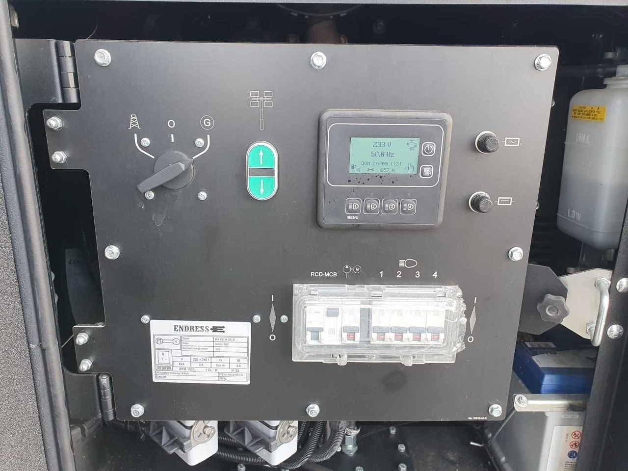 Torre de iluminación Endress EFA 850 S4 320 ST Lichtmast / nur 657 h: foto 11