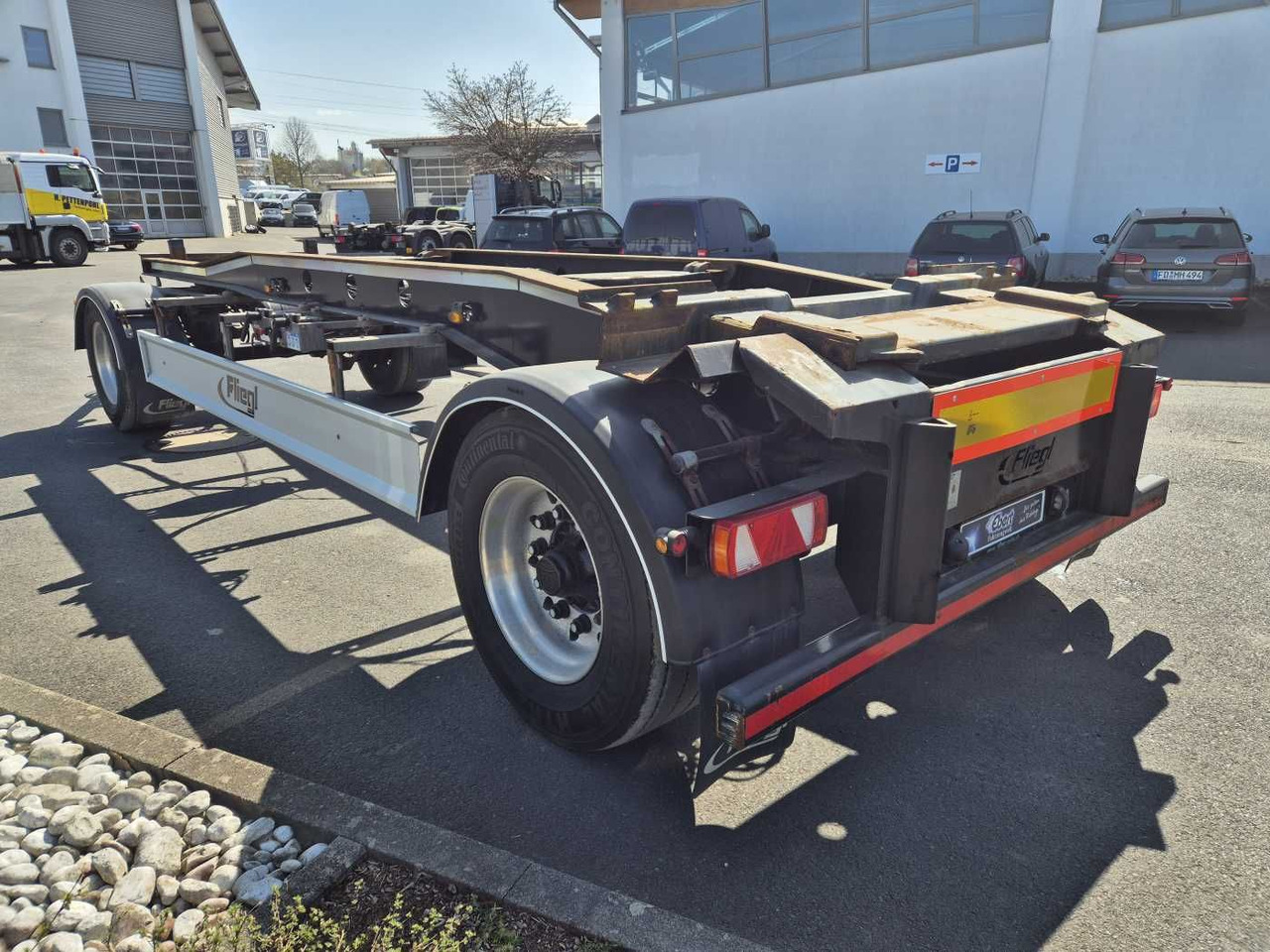 Fliegl ZPS180 Abroll-Container Tropper Pellet-Silo 22m³ Fliegl ZPS180 Abroll-Container Tropper Pellet-Silo 22m³ - Remolque multilift/ Portacontenedores de cadenas: foto 3 Fliegl ZPS180 Abroll-Container Tropper Pellet-Silo 22m³ Fliegl ZPS180 Abroll-Container Tropper Pellet-Silo 22m³ - Remolque multilift/ Portacontenedores de cadenas: foto 3