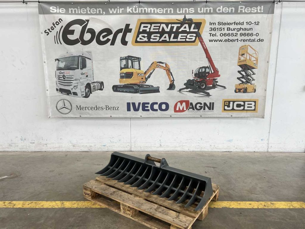 HS Schoch Reisigrechen Roderechen MS01 1.200 mm - Implemento para Maquinaria de construcción: foto 1 HS Schoch Reisigrechen Roderechen MS01 1.200 mm - Implemento para Maquinaria de construcción: foto 1
