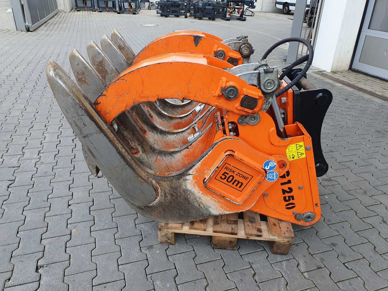 Implemento Westtech G1250 Roderechen Greifarme / S60 / 2021: foto 9