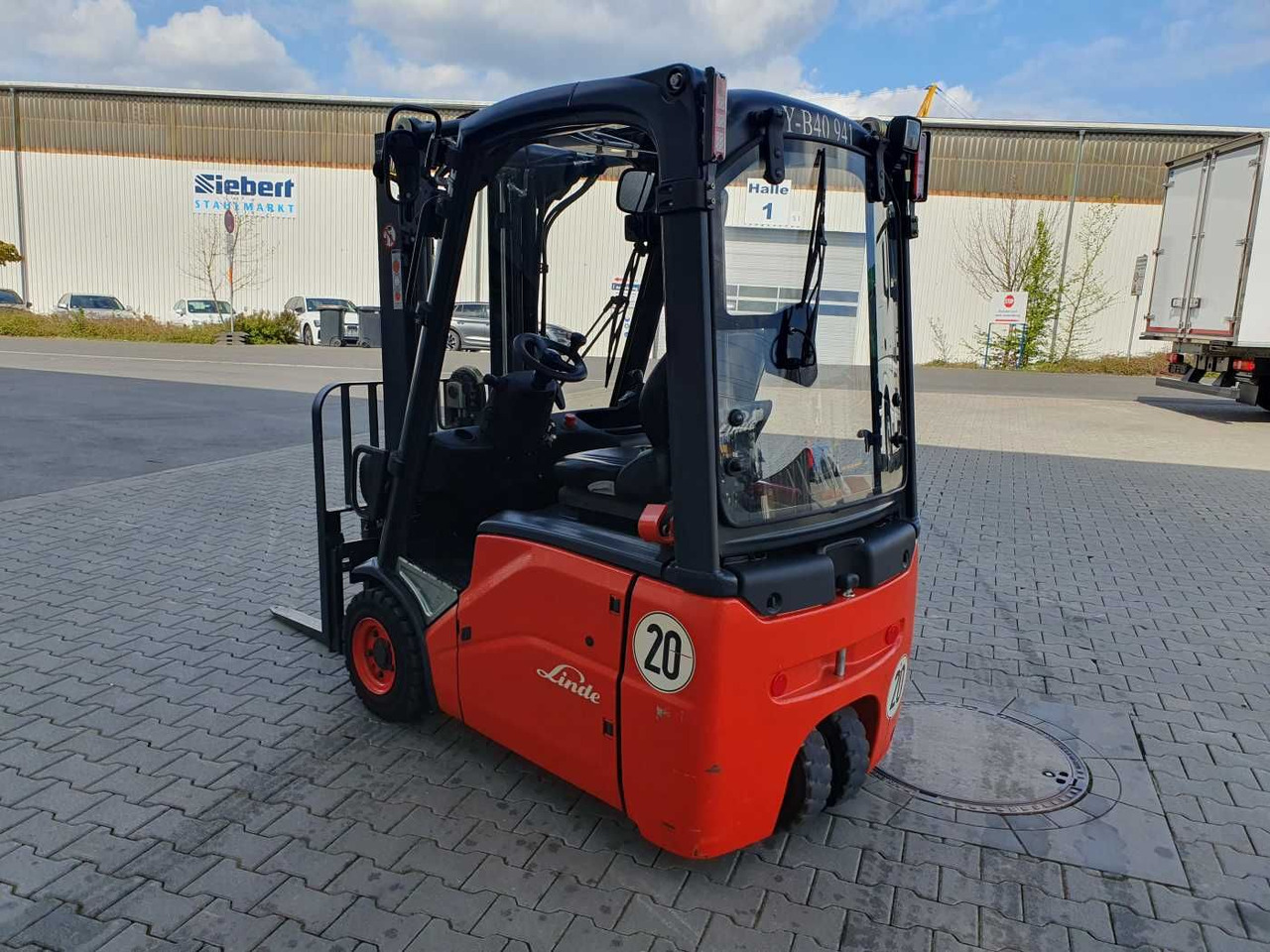 Carretilla elevadora eléctrica Linde E14 - 01 / 2024 / Duplex: 4.10m! / SS / nur 534h: foto 7