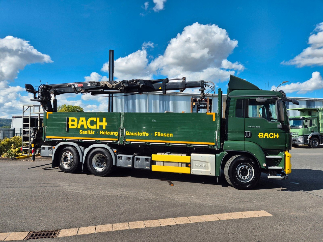 MAN TGS 26.420 6x2-4 LL Hiab 177K PRO 2 Stück - Camión caja abierta: foto 5 MAN TGS 26.420 6x2-4 LL Hiab 177K PRO 2 Stück - Camión caja abierta: foto 5