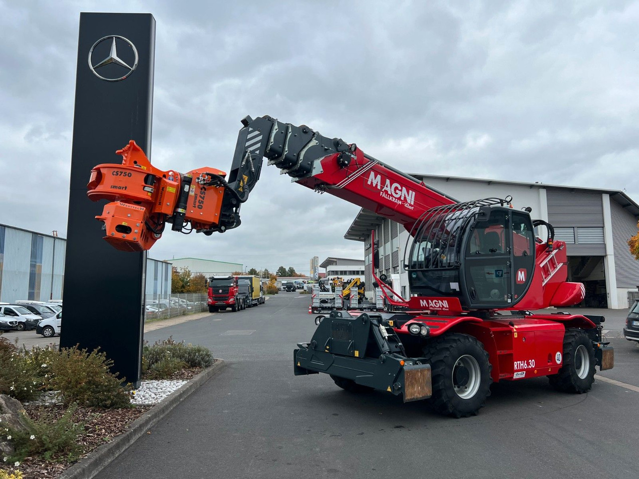 Magni RTH 6.30 SH / Fällkran / Westtech CS750 - Manipulador telescópico: foto 2 Magni RTH 6.30 SH / Fällkran / Westtech CS750 - Manipulador telescópico: foto 2