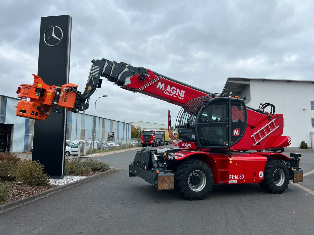 Magni RTH 6.30 SH / Fällkran / Westtech CS750 - Manipulador telescópico: foto 1 Magni RTH 6.30 SH / Fällkran / Westtech CS750 - Manipulador telescópico: foto 1