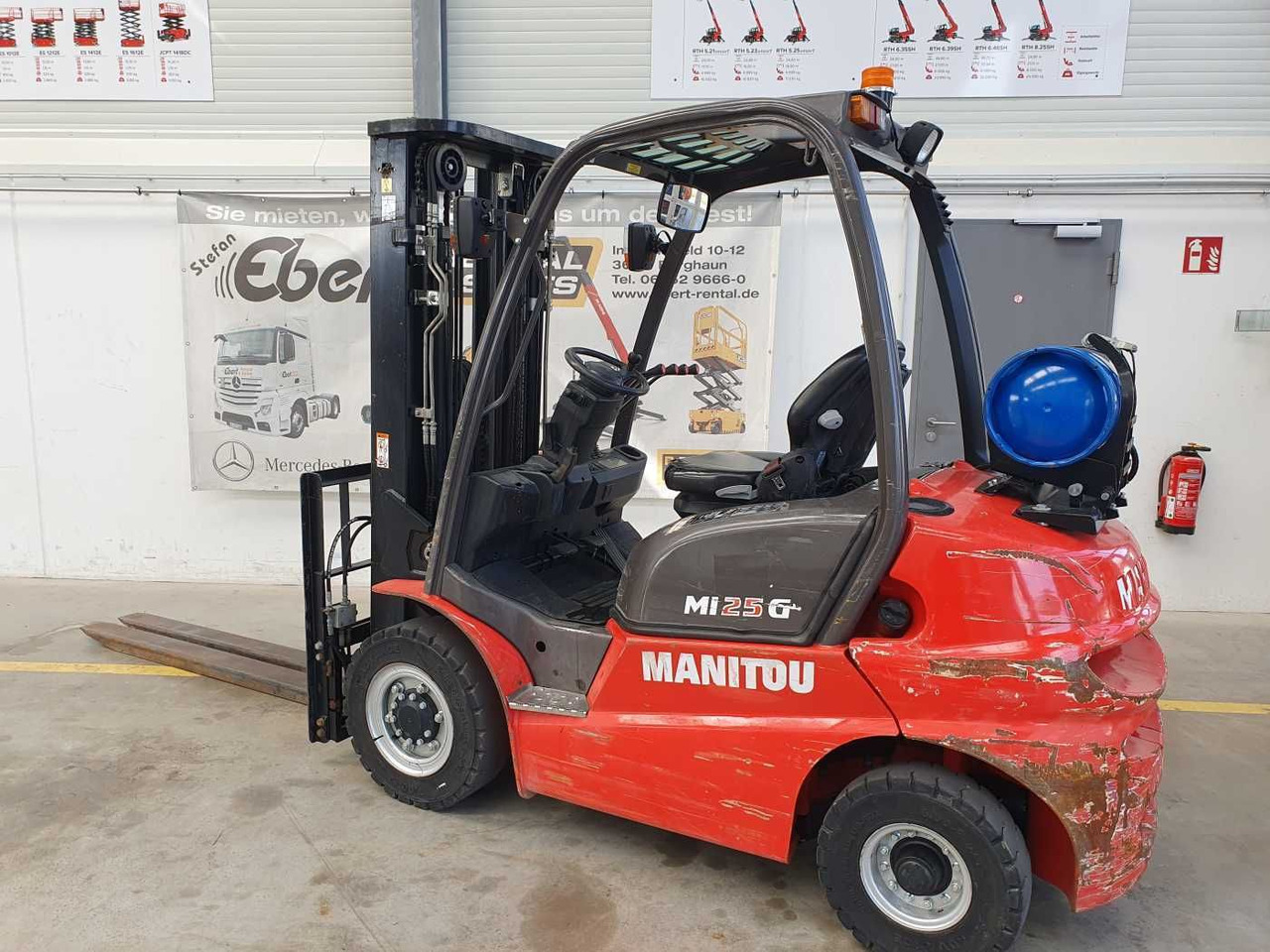 Manitou MI 25 G / Triplex: 4.70m / nur 1.976h! / SS - Carretilla elevadora: foto 5 Manitou MI 25 G / Triplex: 4.70m / nur 1.976h! / SS - Carretilla elevadora: foto 5