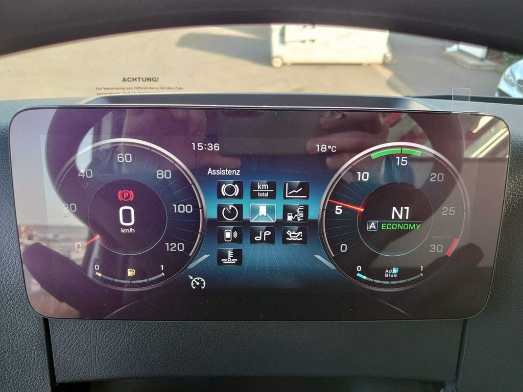 Camión volquete, Camión grúa nuevo Mercedes-Benz Arocs 1832 KK 4x2 Kipper+Kran Fassi F120+Funk: foto 14