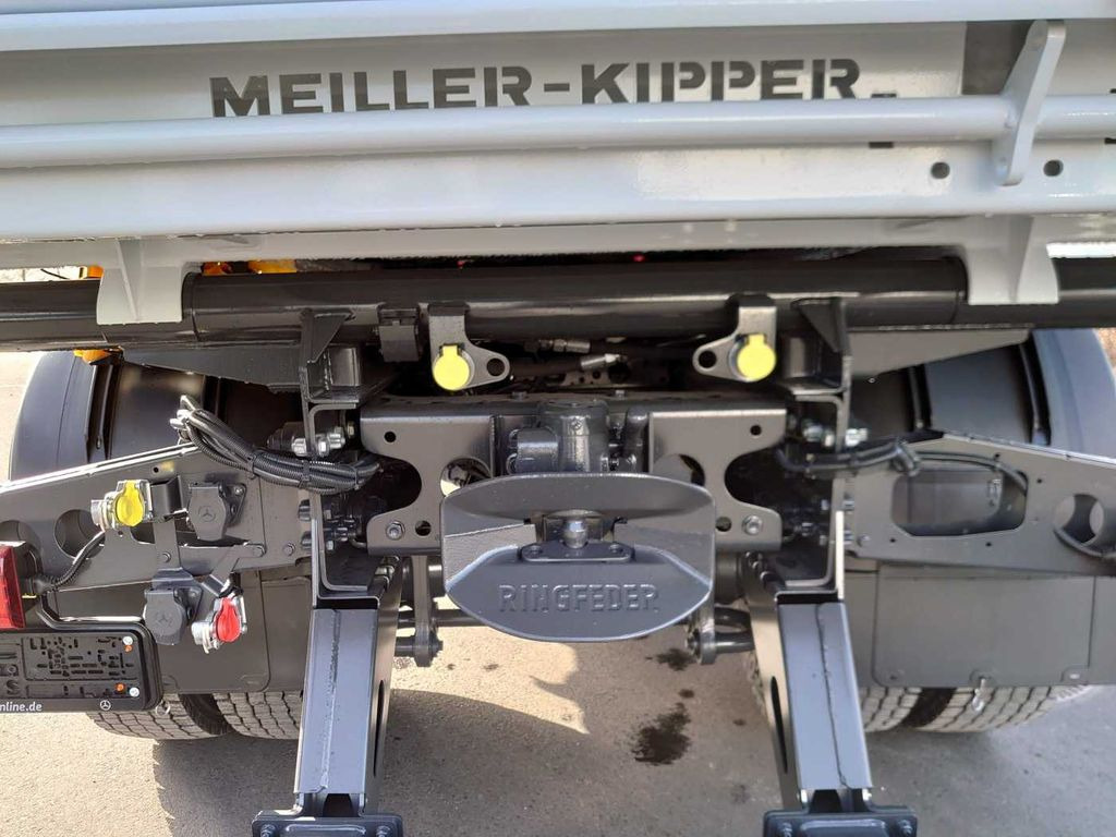 Camión volquete, Camión grúa nuevo Mercedes-Benz Arocs 1832 KK 4x2 Kipper+Kran Fassi F120+Funk: foto 9