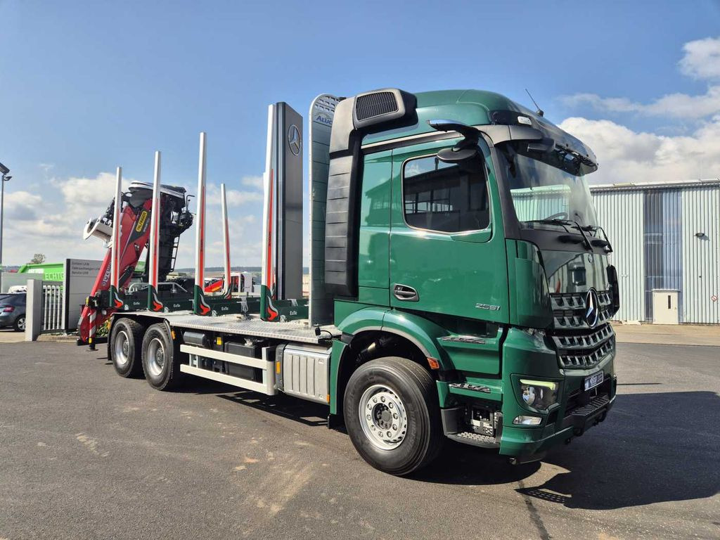 Mercedes-Benz Arocs 2651 L 6x4 Kran Epsilon TZ 12-86 Retarder Mercedes-Benz Arocs 2651 L 6x4 Kran Epsilon TZ 12-86 Retarder - Camión forestal, Camión grúa: foto 2 Mercedes-Benz Arocs 2651 L 6x4 Kran Epsilon TZ 12-86 Retarder Mercedes-Benz Arocs 2651 L 6x4 Kran Epsilon TZ 12-86 Retarder - Camión forestal, Camión grúa: foto 2