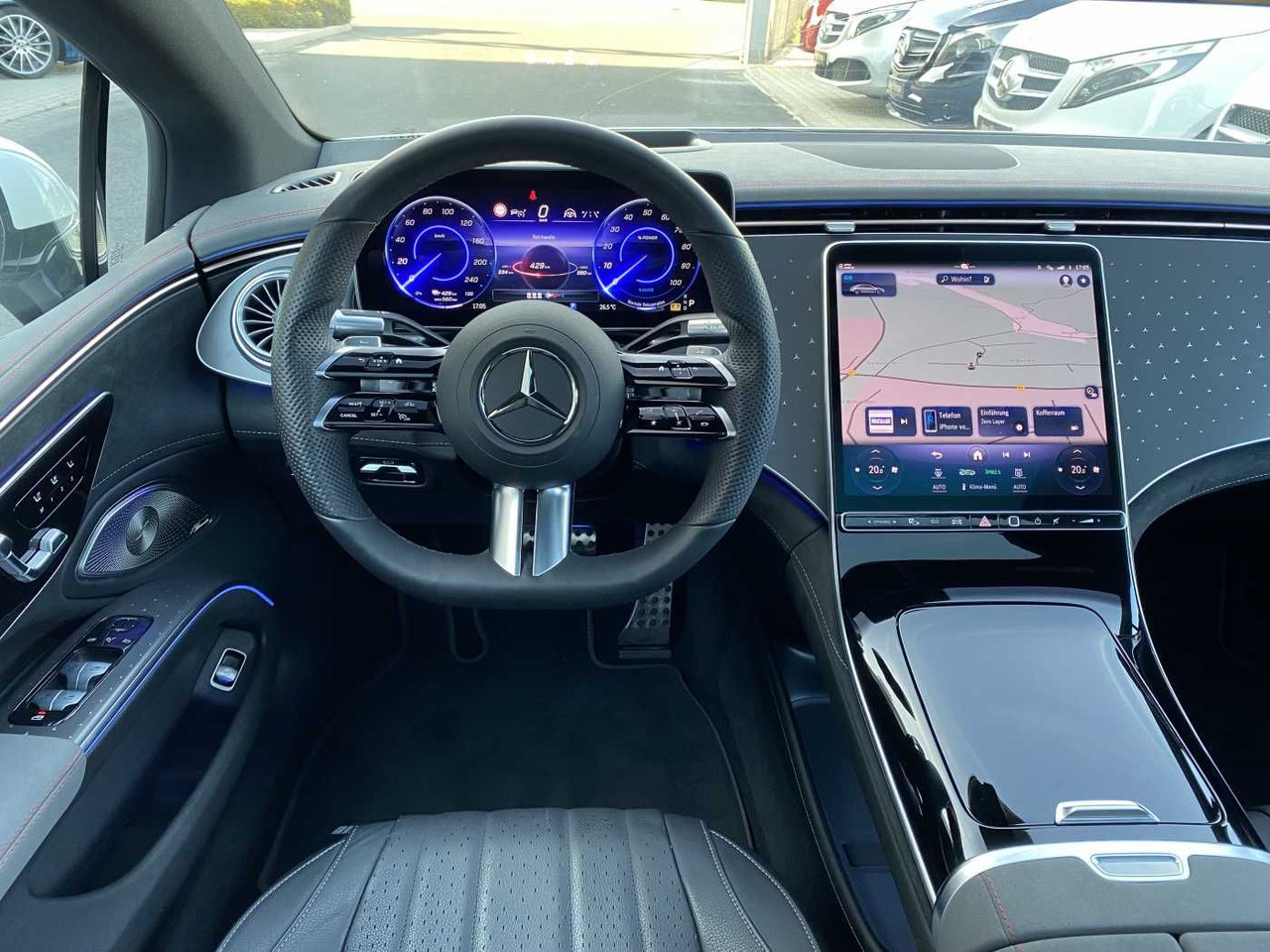 Coche Mercedes-Benz EQS 450+ AMG+Premium+Burm+Pano+HUD +DigiLig+360°: foto 11