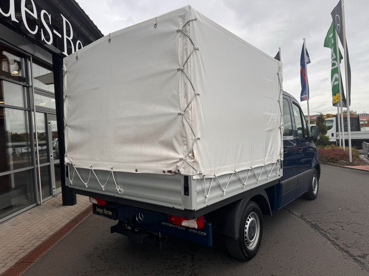 Mercedes-Benz Sprinter 215 CDI DoKa 9G Klima AHK SHZ - Furgoneta con lona, Furgoneta combi: foto 4 Mercedes-Benz Sprinter 215 CDI DoKa 9G Klima AHK SHZ - Furgoneta con lona, Furgoneta combi: foto 4