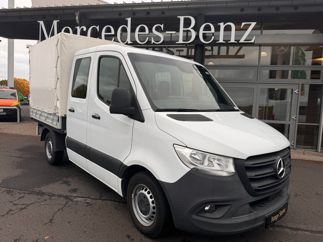 Mercedes-Benz Sprinter 215 CDI DoKa 9G Klima AHK SHZ - Furgoneta con lona, Furgoneta combi: foto 1 Mercedes-Benz Sprinter 215 CDI DoKa 9G Klima AHK SHZ - Furgoneta con lona, Furgoneta combi: foto 1
