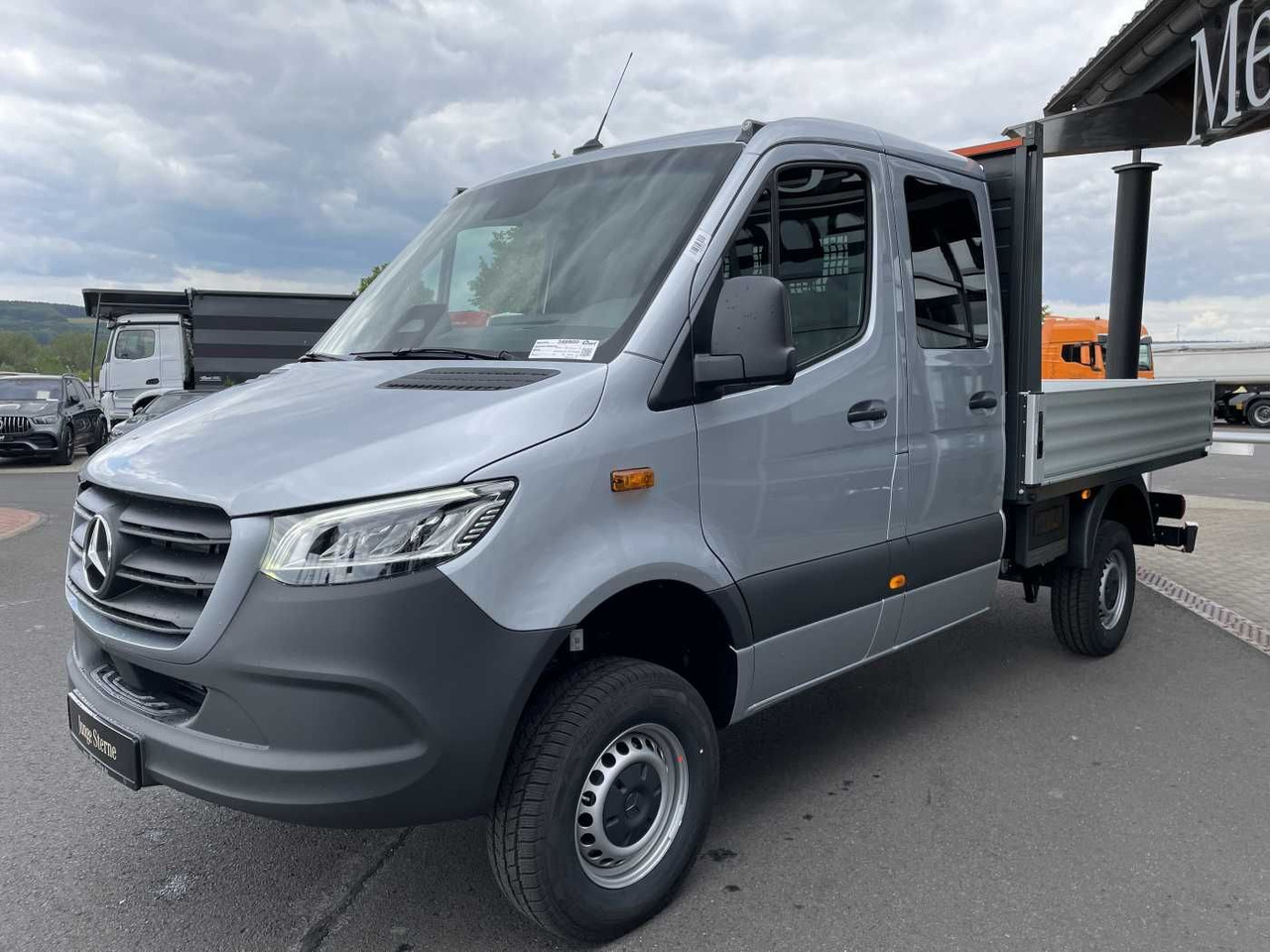 Mercedes-Benz Sprinter 319 CDI 4x4 DoKa Klima Stdheiz AHK LED - Furgoneta caja abierta: foto 3 Mercedes-Benz Sprinter 319 CDI 4x4 DoKa Klima Stdheiz AHK LED - Furgoneta caja abierta: foto 3