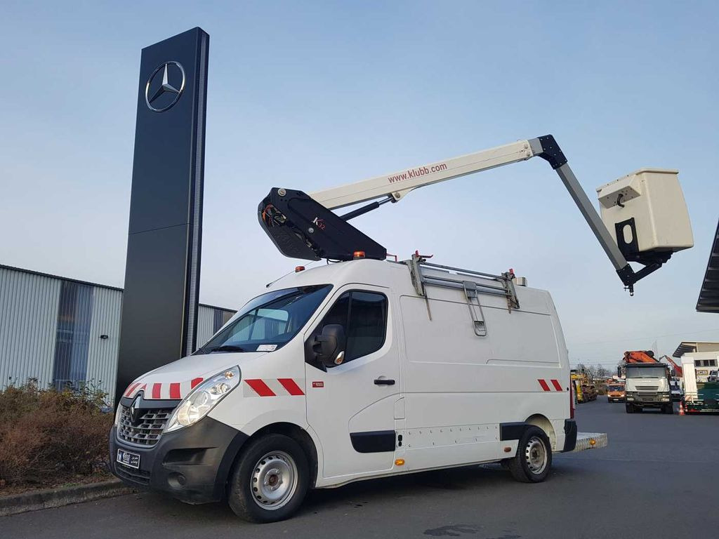 Renault Master 2.3 dCi / KLUBB K32, 12,5m - Camión con plataforma elevadora, Furgoneta: foto 1 Renault Master 2.3 dCi / KLUBB K32, 12,5m - Camión con plataforma elevadora, Furgoneta: foto 1