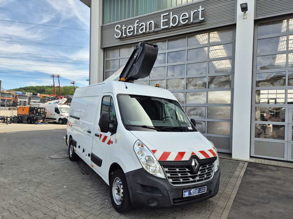 Camión con plataforma elevadora, Furgoneta Renault Master 2.3 dCi / KLUBB K32, 12,5m: foto 9