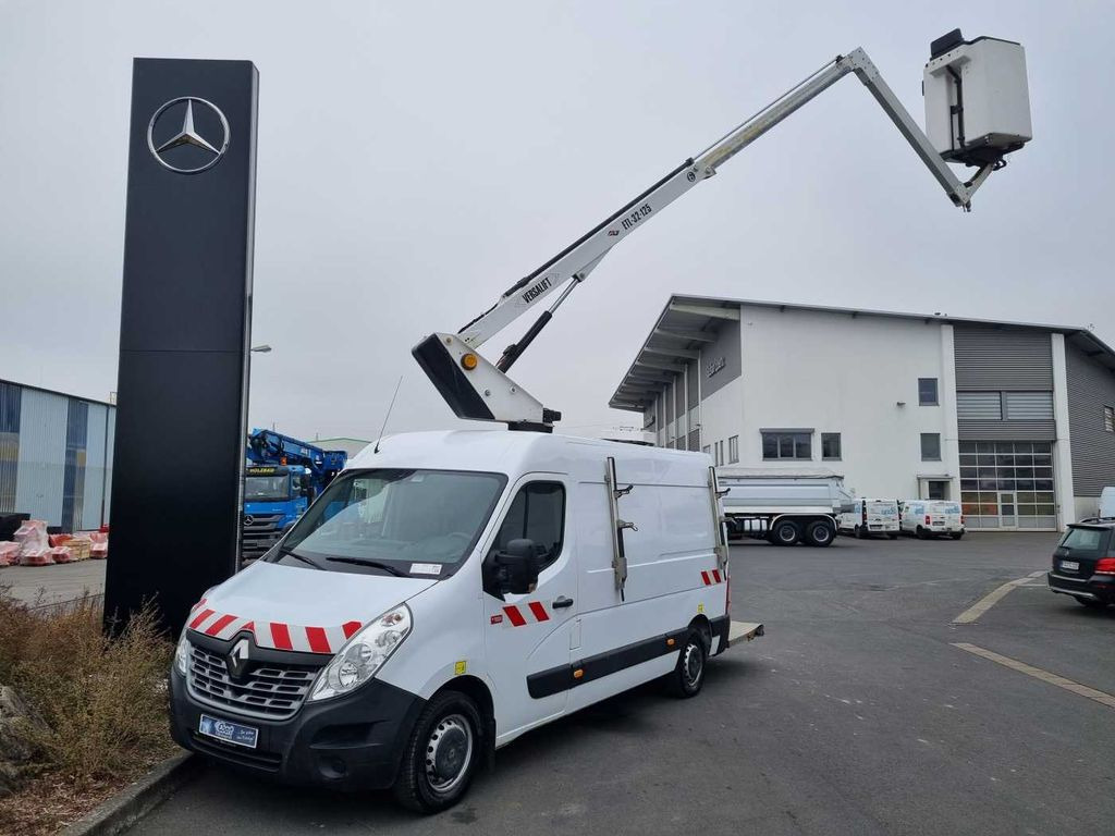 Renault Master 2.3 dCi / VERSALIFT ETL-32, 12,5m - Camión con plataforma elevadora, Furgoneta: foto 1 Renault Master 2.3 dCi / VERSALIFT ETL-32, 12,5m - Camión con plataforma elevadora, Furgoneta: foto 1
