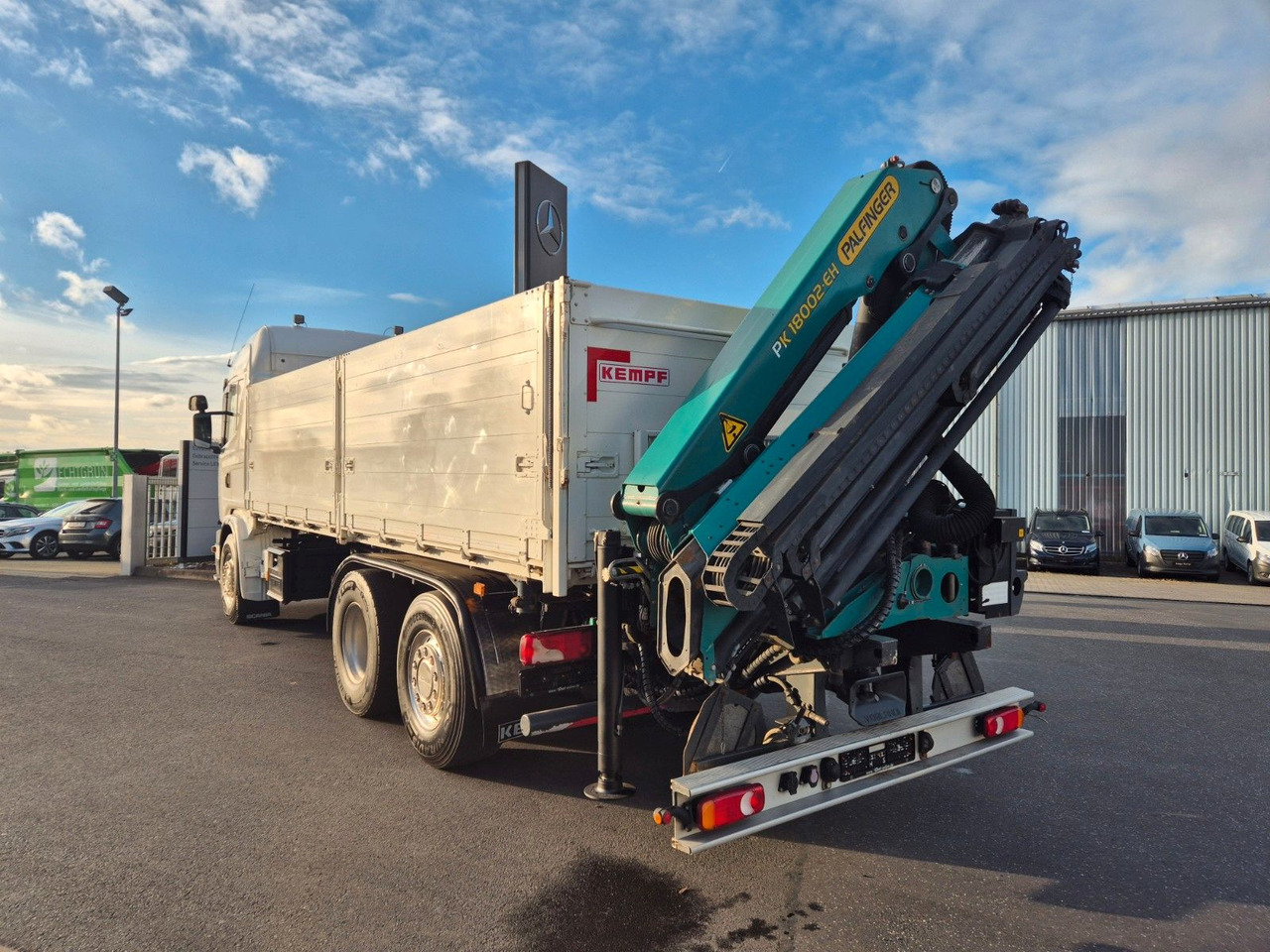 Camión volquete, Camión grúa Scania G490 LB6x2*4HNB Palfinger PK 18002-EH D Funk AHK: foto 37