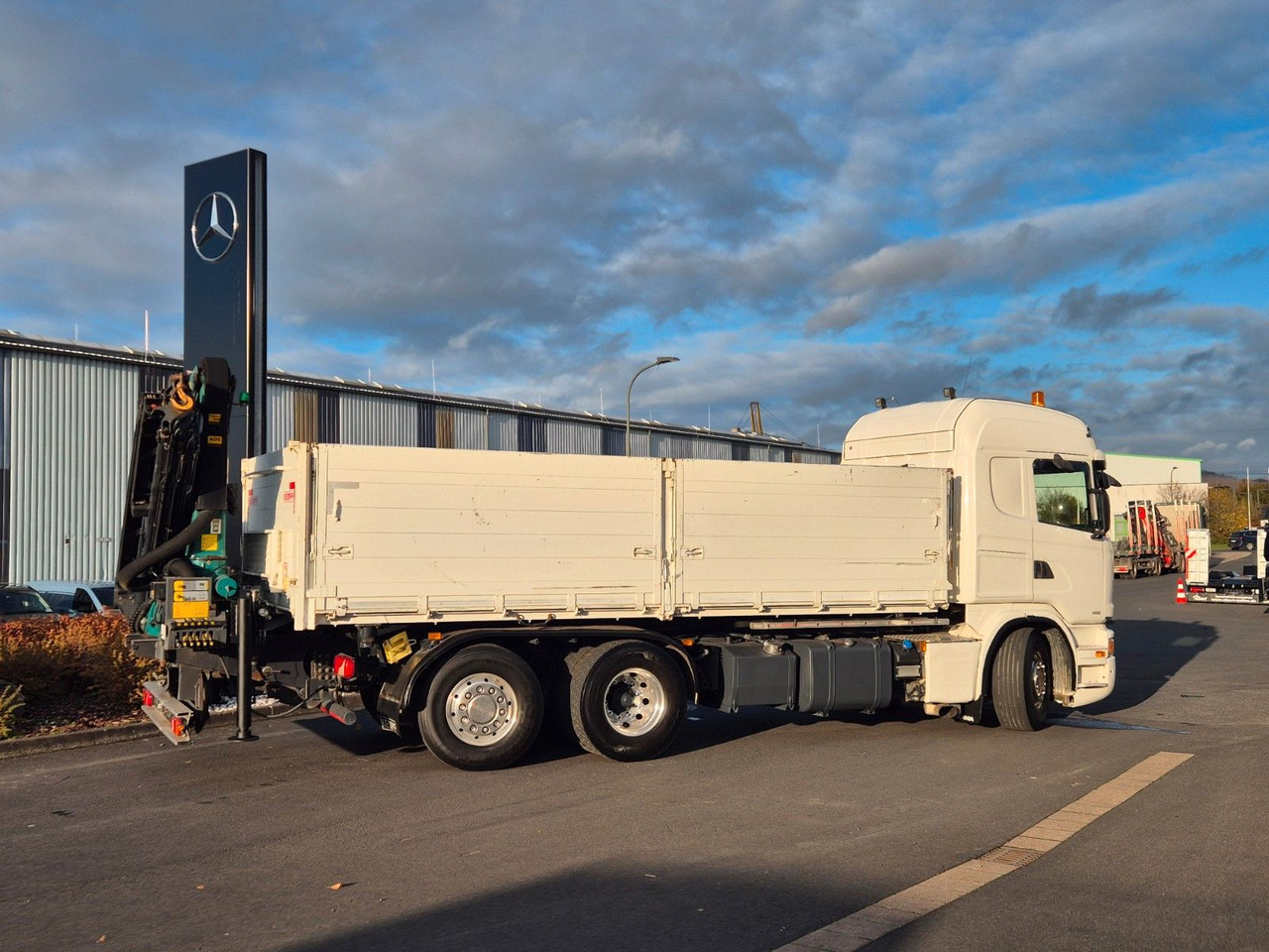 Camión volquete, Camión grúa Scania G490 LB6x2*4HNB Palfinger PK 18002-EH D Funk AHK: foto 39