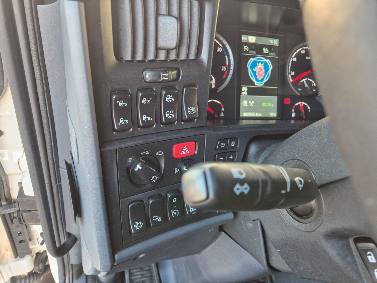 Camión volquete, Camión grúa Scania G490 LB6x2*4HNB Palfinger PK 18002-EH D Funk AHK: foto 29