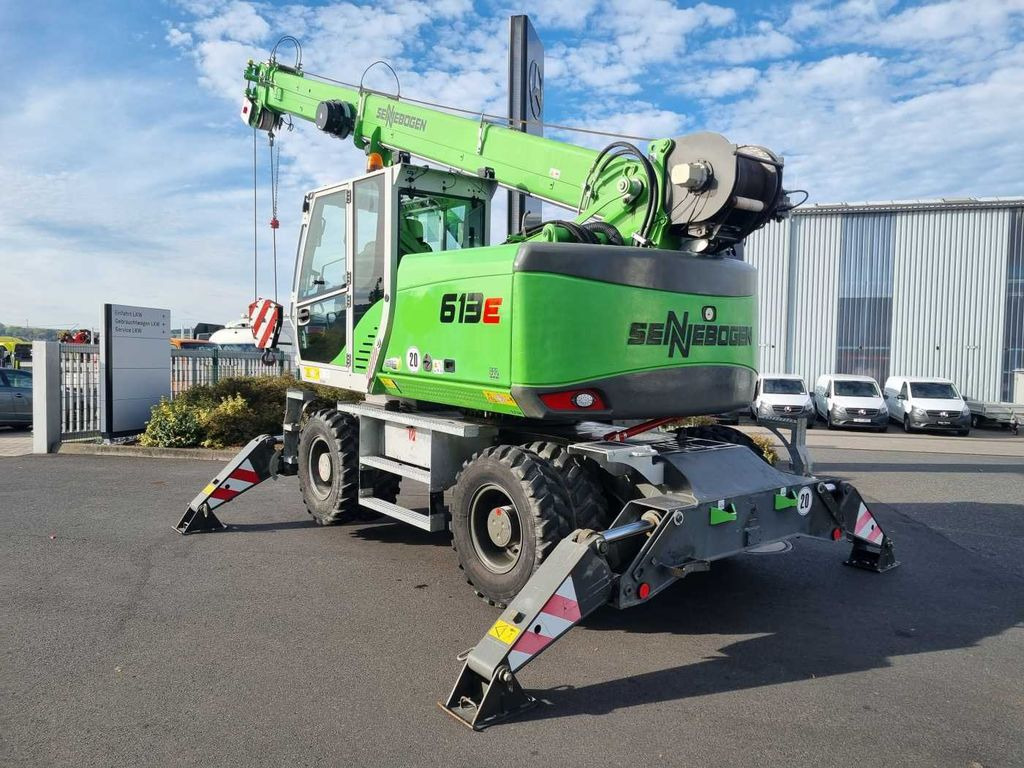 Sennebogen 613 E / Funk / hochfahrbare Kabine / nur 1.732h - Manipulador de materiales: foto 5 Sennebogen 613 E / Funk / hochfahrbare Kabine / nur 1.732h - Manipulador de materiales: foto 5