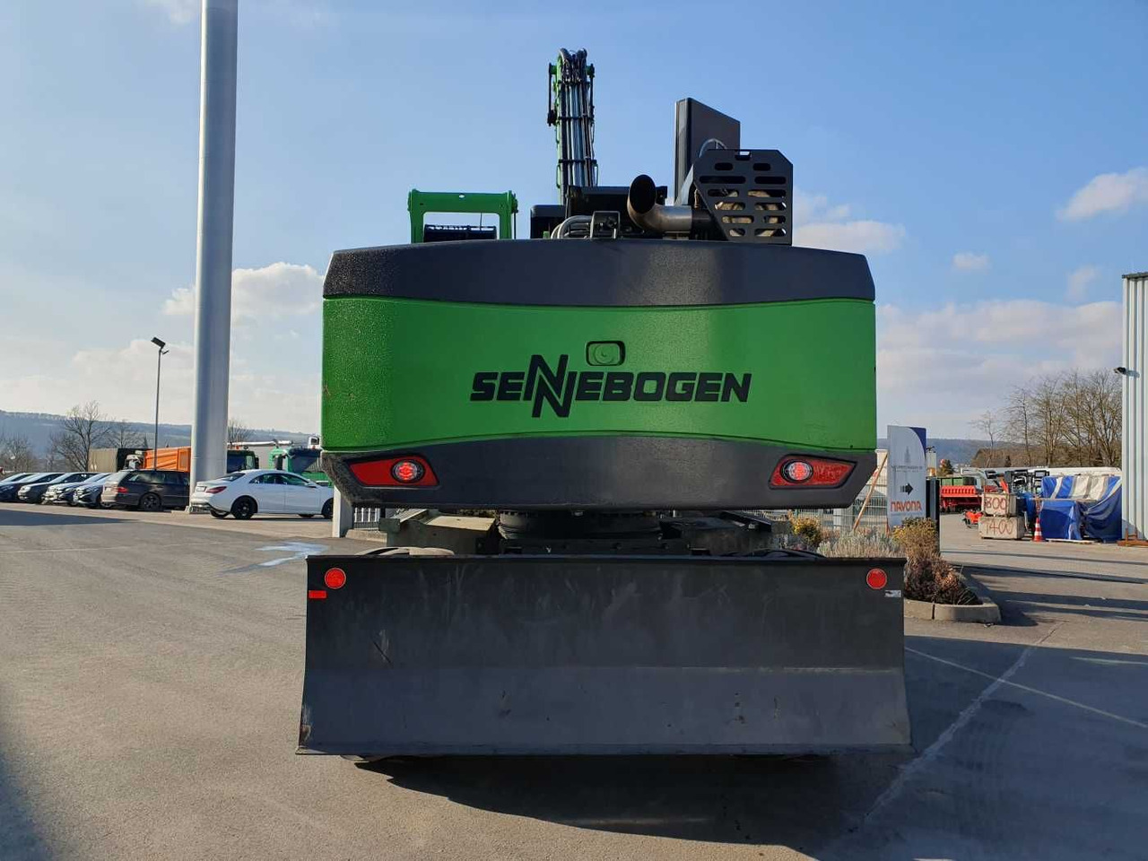 Sennebogen 718 / inkl. Albach Fällzange / nur 2.148h! - Manipulador de materiales: foto 5 Sennebogen 718 / inkl. Albach Fällzange / nur 2.148h! - Manipulador de materiales: foto 5