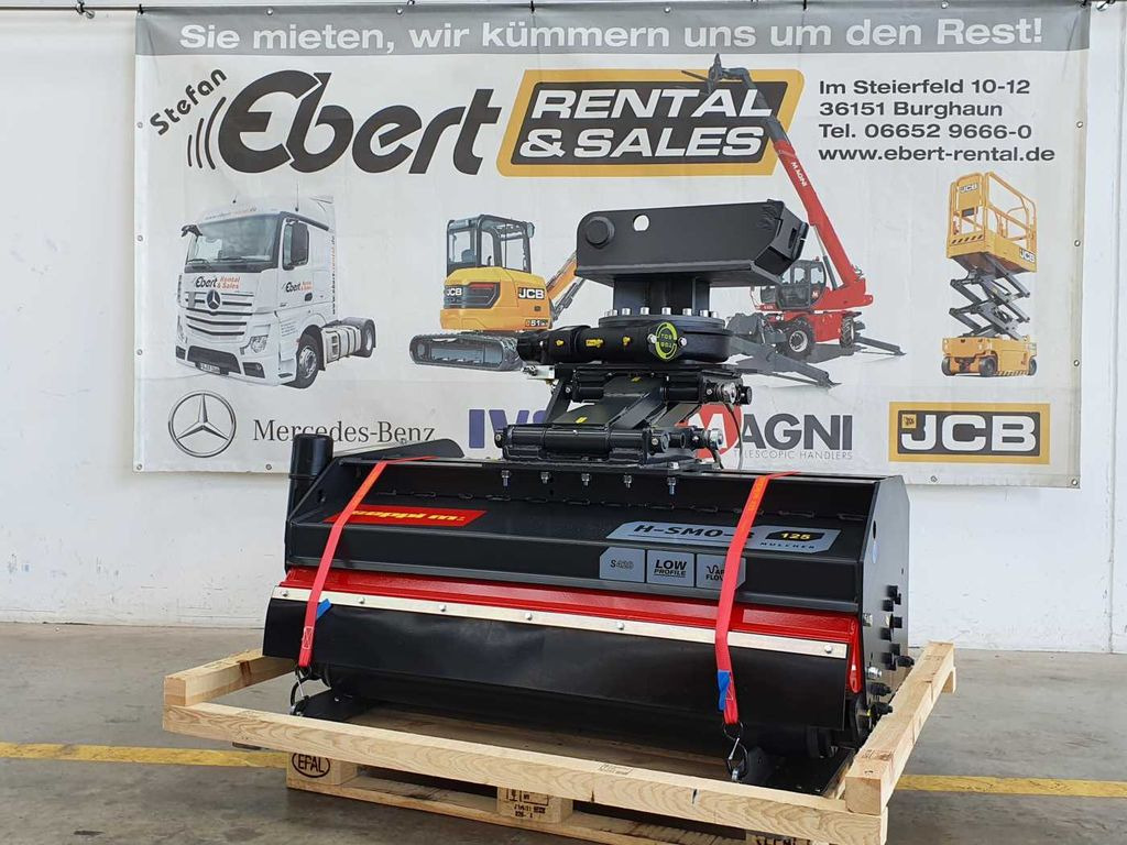 Seppi M. H-SMO-B 125 / Vario Flow / Drehmotor - Trituradora forestal: foto 1 Seppi M. H-SMO-B 125 / Vario Flow / Drehmotor - Trituradora forestal: foto 1