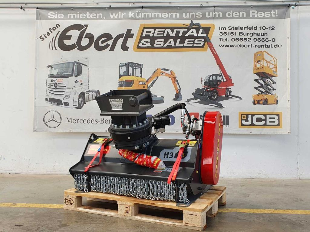 Seppi M. H3 105 /2-5to Mulcher Drehkranz lagernd - Trituradora forestal: foto 1 Seppi M. H3 105 /2-5to Mulcher Drehkranz lagernd - Trituradora forestal: foto 1