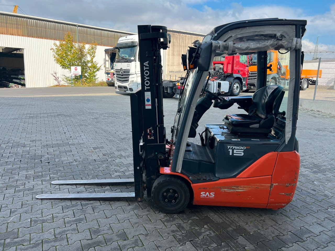 Leasing de  Toyota 8FBET15 / Triplex: 4.30m / nur 1.187h! / SS Toyota 8FBET15 / Triplex: 4.30m / nur 1.187h! / SS: foto 7 Leasing de  Toyota 8FBET15 / Triplex: 4.30m / nur 1.187h! / SS Toyota 8FBET15 / Triplex: 4.30m / nur 1.187h! / SS: foto 7