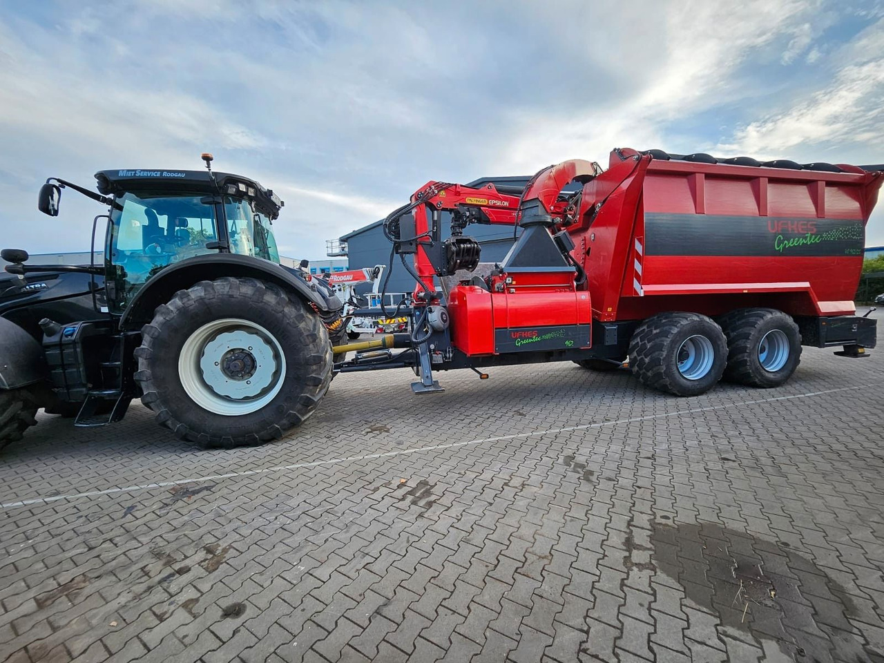 Trituradora de madera Valtra S374 / nur: 1.980h! / 06.2017 / Holzhacker: foto 10