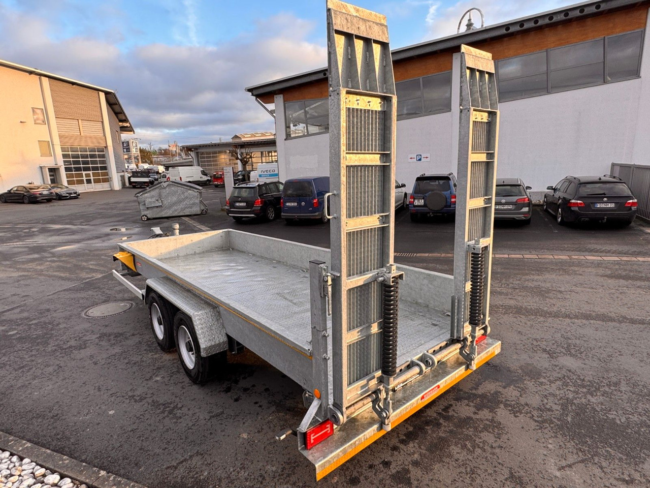 Wörmann BauTL105.55/200 Rampen verzinkt - Remolque góndola rebajadas: foto 2 Wörmann BauTL105.55/200 Rampen verzinkt - Remolque góndola rebajadas: foto 2