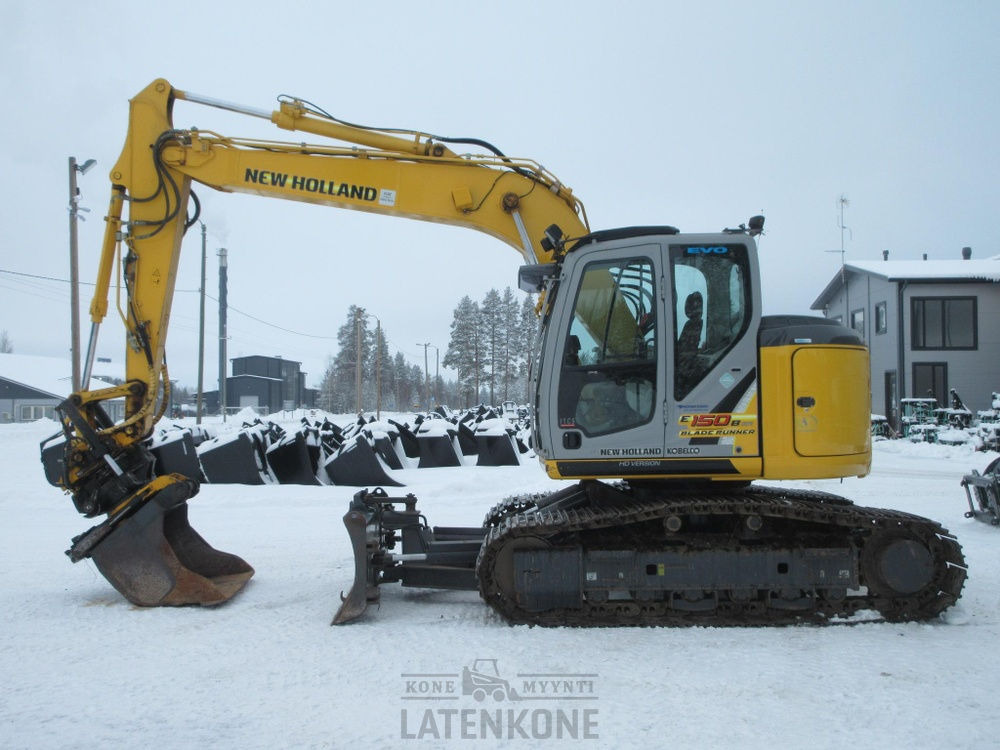 New Holland E150BSR-2 Blade Runner - Excavadora de cadenas: foto 5 New Holland E150BSR-2 Blade Runner - Excavadora de cadenas: foto 5