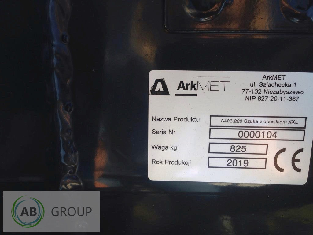 ArkMET silage crocodile bucket XXL A403.220, 2.2 m - Cazo cargador para Maquinaria agrícola: foto 3 ArkMET silage crocodile bucket XXL A403.220, 2.2 m - Cazo cargador para Maquinaria agrícola: foto 3