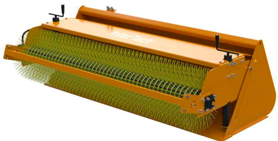 Inter-Tech bucket with brush 1,8 m, OZ07 - Barredora cucharón para Vehículo municipal: foto 1 Inter-Tech bucket with brush 1,8 m, OZ07 - Barredora cucharón para Vehículo municipal: foto 1