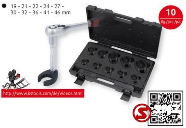 Herramienta para vehículos nuevo Diversen Open opsteekringsleutelset 19-46 MM 10PCS: foto 8