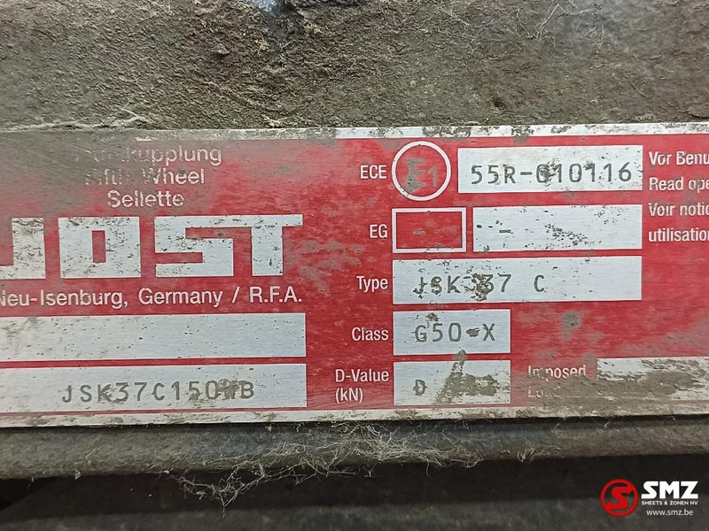 Jost Occ koppelschotel + montageplaat JSK37C150 JOST - Quinta rueda para Camión: foto 5 Jost Occ koppelschotel + montageplaat JSK37C150 JOST - Quinta rueda para Camión: foto 5