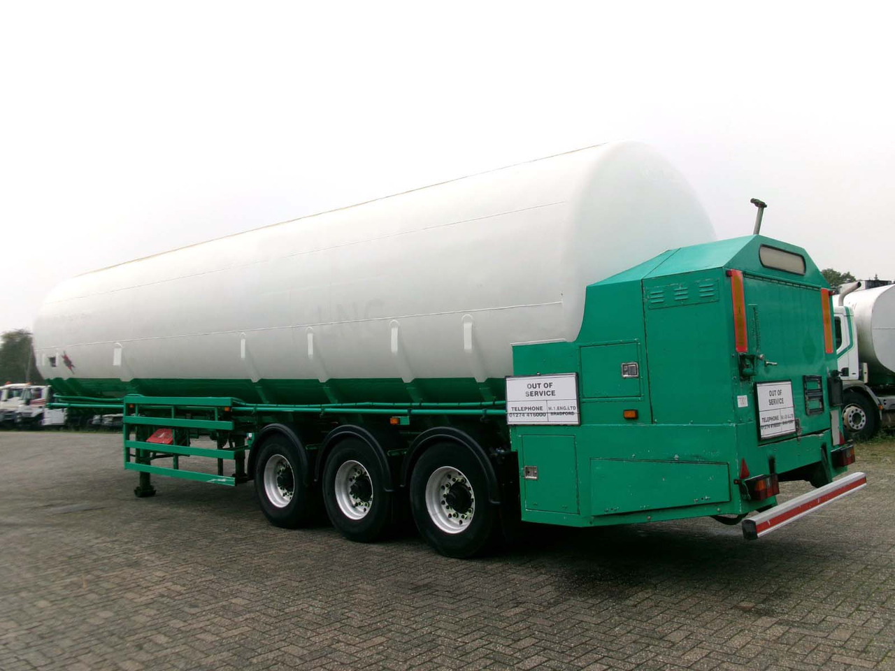 M1 Engineering LNG Methan Methane Gas Cryogenic - Semirremolque cisterna: foto 4 M1 Engineering LNG Methan Methane Gas Cryogenic - Semirremolque cisterna: foto 4